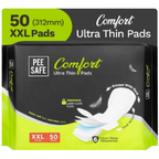 Pee Safe Comfort Ultra Thin Sanitary Pads For Women - XXL | Grocsy