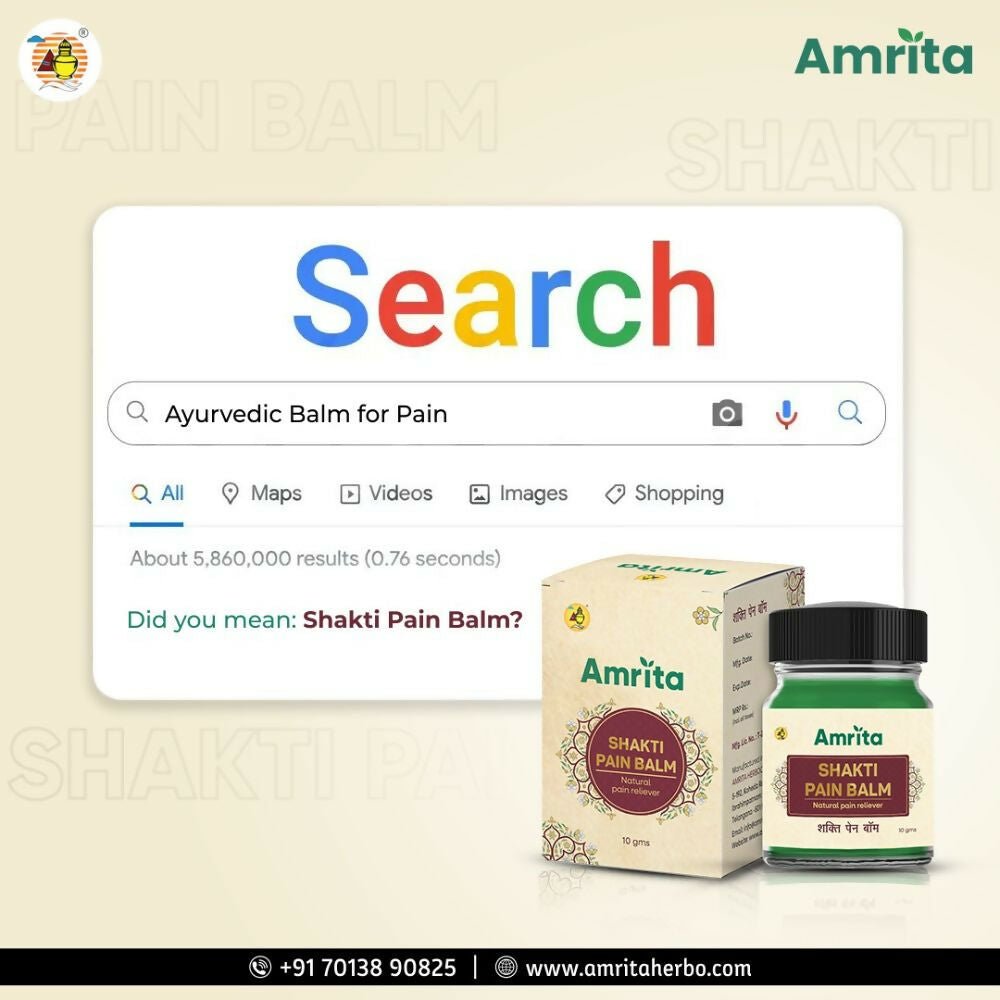 Amrita Shakti Pain Balm | Grocsy