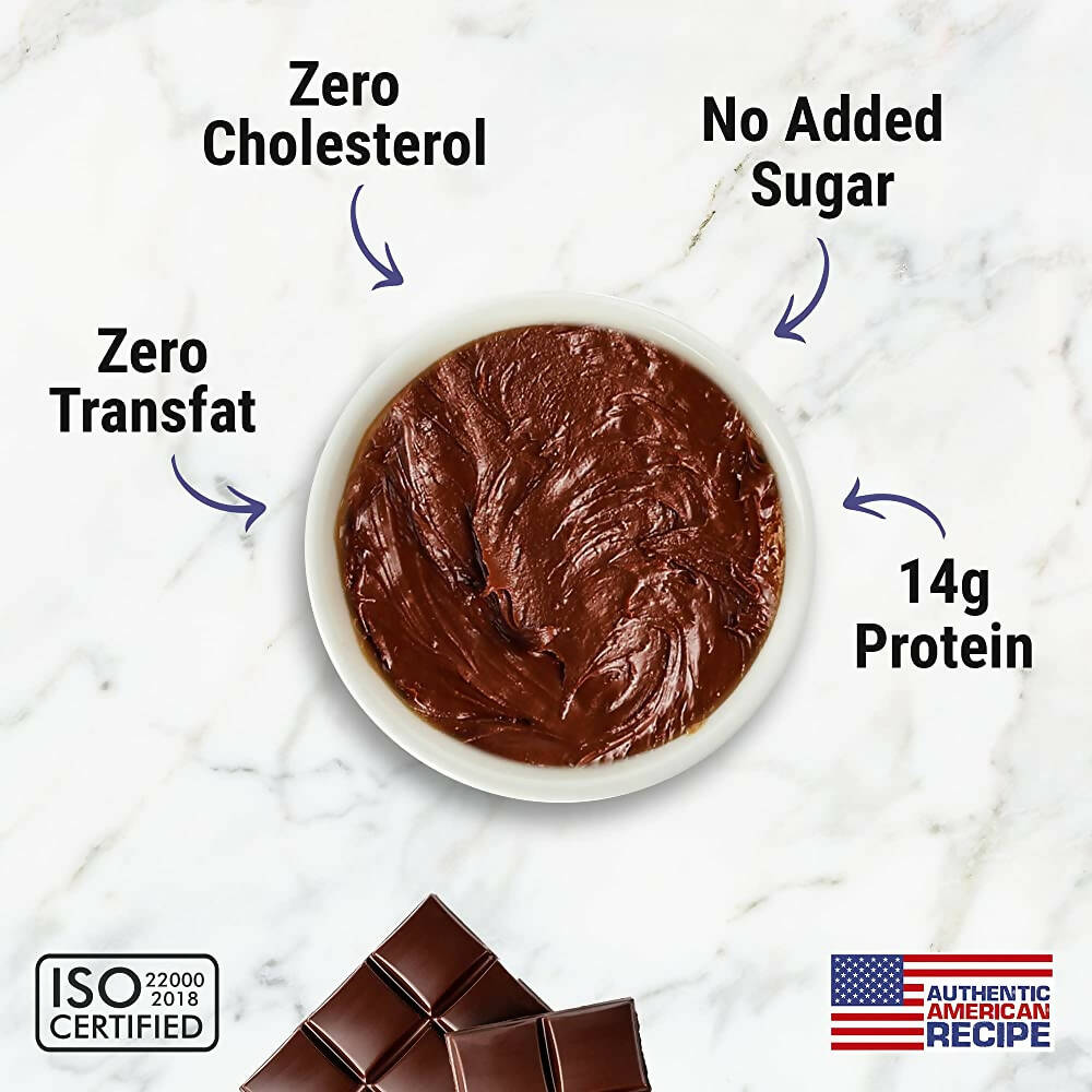 Happilo Belgium Chocolate Peanut Butter Creamy | Grocsy