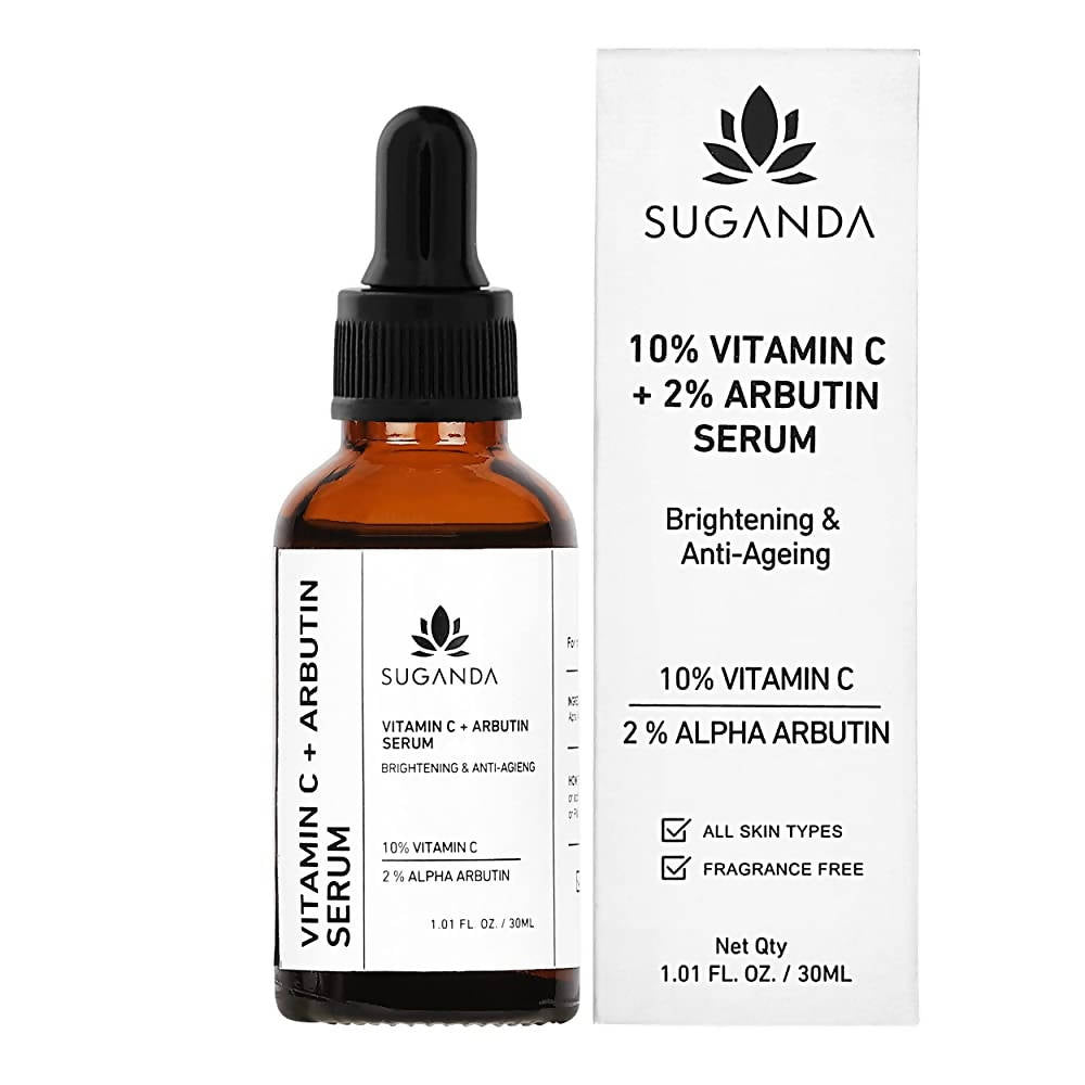 Suganda 10% Vitamin C + 2% Arbutin Serum | Grocsy