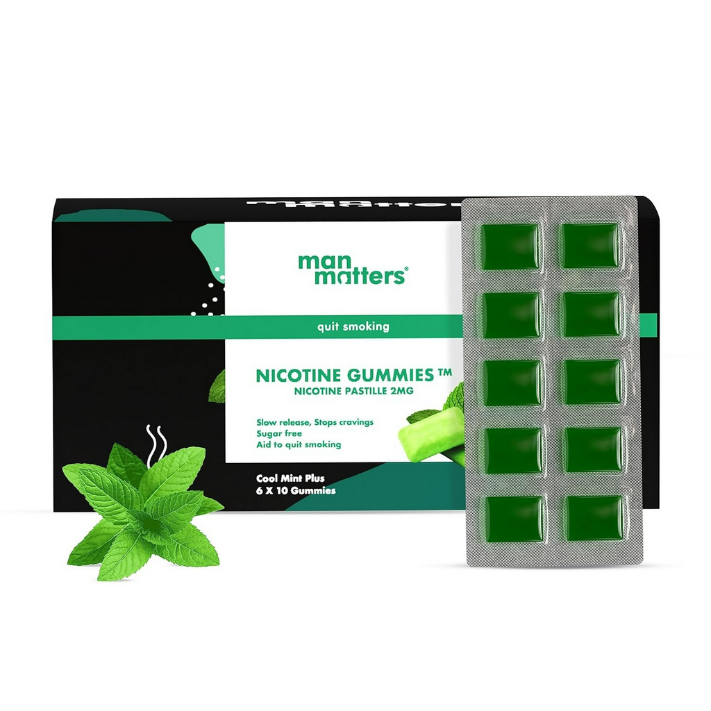 Man Matters Nicotine Gummies 2mg | Grocsy