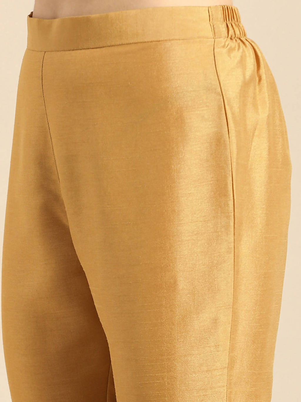 Janasya Women Green Regular Kurta with Trousers | Grocsy