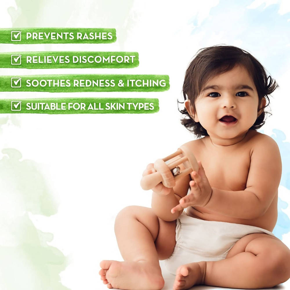 Mamaearth Milky Soft Diaper Rash Cream for Babies | Grocsy