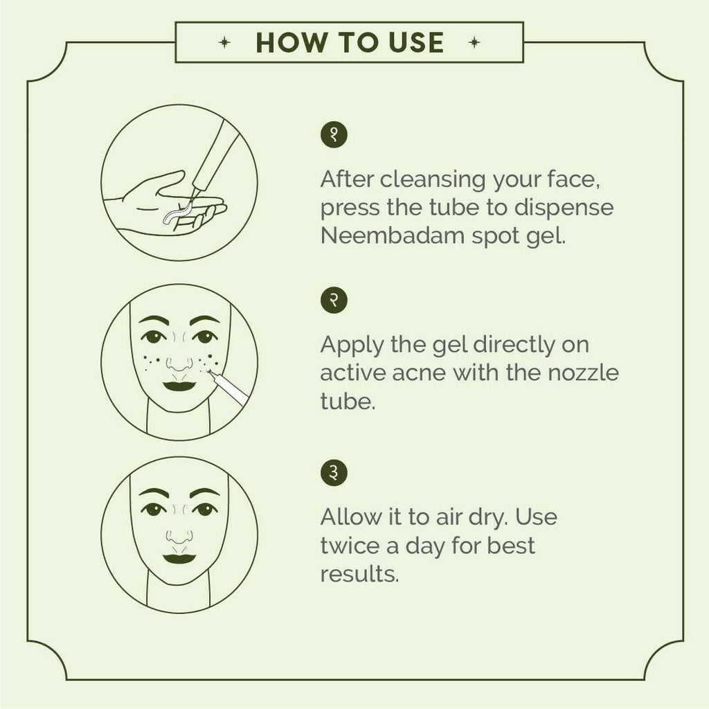 Ayuga 5% Neembadam Anti-Acne Spot Gel | Grocsy