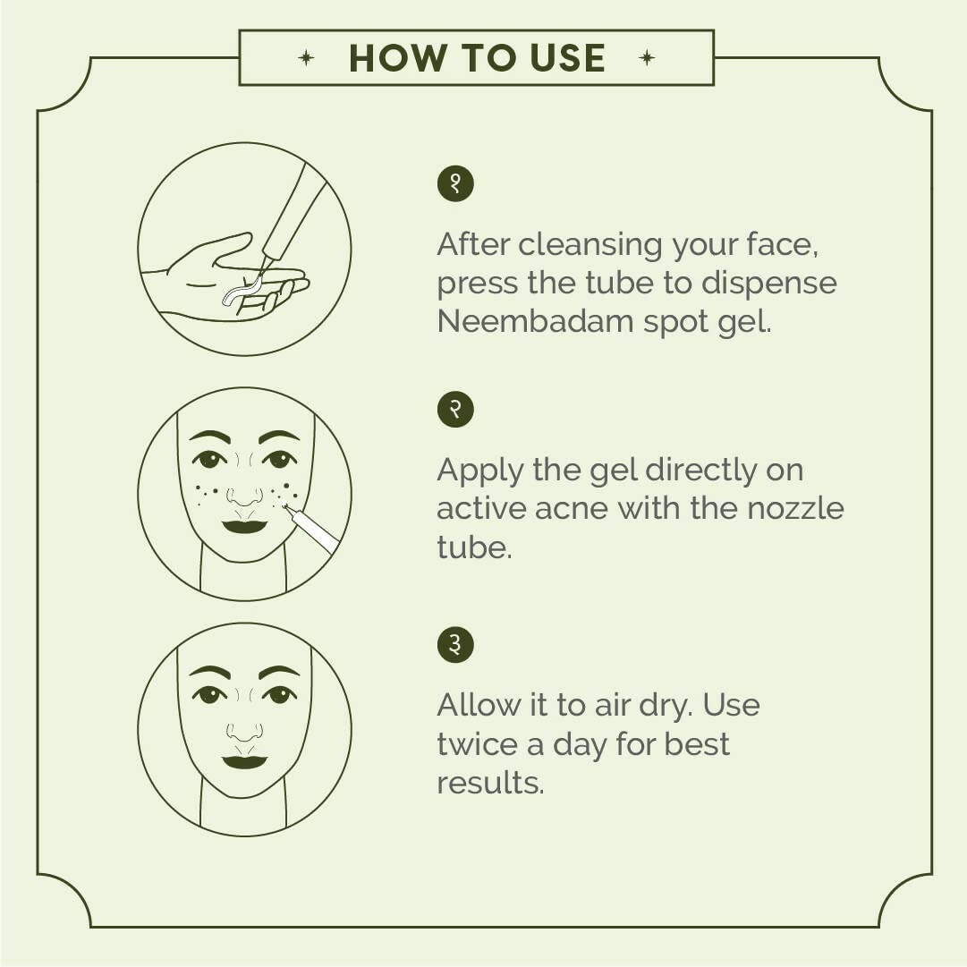 Ayuga 5% Neembadam Anti-Acne Spot Gel | Grocsy