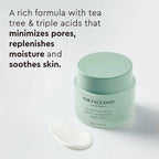 The Face Shop Tea Tree Pore Cream For Oily & Acne Prone Skin - Korean Skincare | Grocsy