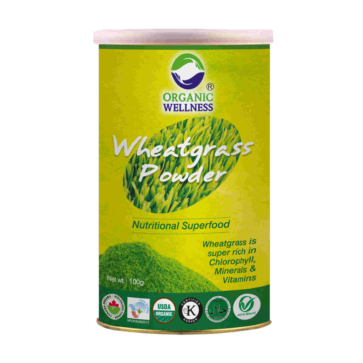 Organic Wellness Wheatgrass Powder | Grocsy