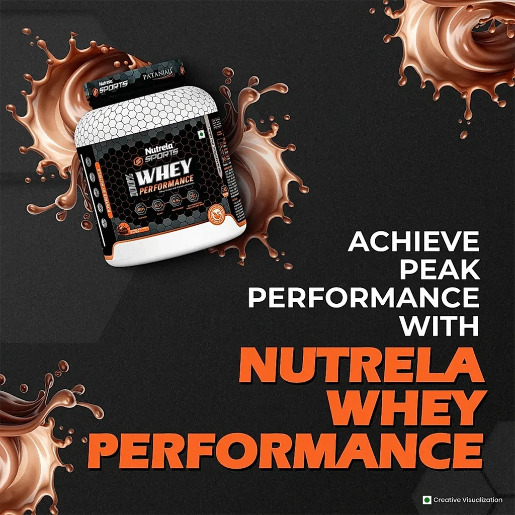 Patanjali Nutrela Sports Whey Performance (Choc-irish) | Grocsy