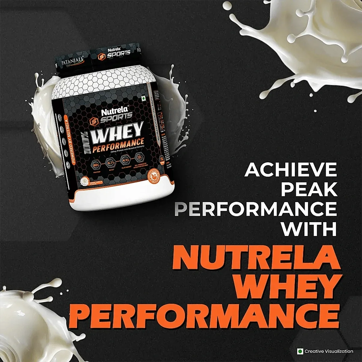 Patanjali Nutrela Sports Whey Performance (Fvic) | Grocsy