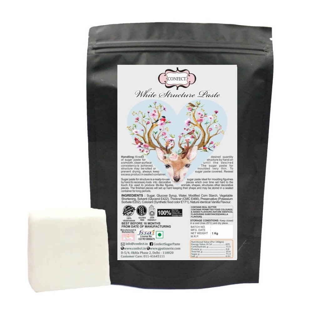 Confect White | Edible Structure Paste | Grocsy