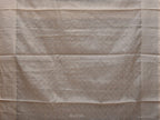 White Cut Work Cotton Handloom Saree with All Over Jamdani Style Design - Global Threads | Grocsy