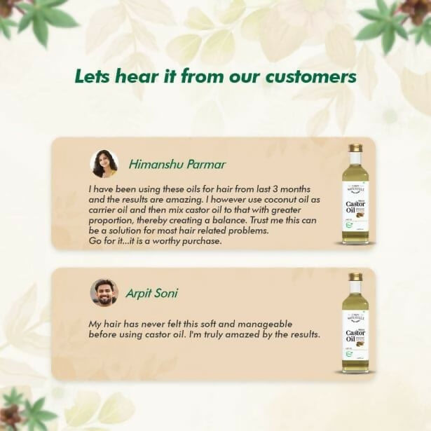 Farm Naturelle Pressed Castor Oil – Natural Care for Glowing Skin & Healthy Hair | Grocsy