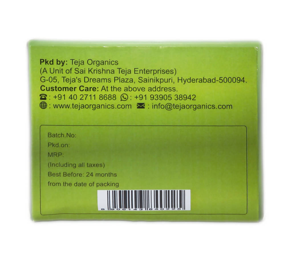 Teja Organics Chamomile Tea Bags | Grocsy