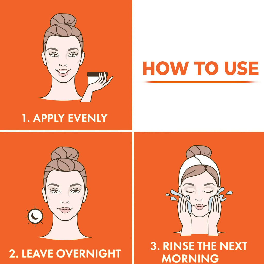 Good Vibes Papaya Even Skin Tone Night Cream with Power of Serum - Nourishes and Brightens the Skin Overnight | Grocsy