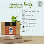 Buddha Natural Anti Acne Soap - Fights Acne Pimple, Breakouts, Blemish, Blackheads | Grocsy