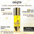 Aegte Ultra Luxurious Kumkuma Face & Body Polishing Oil | Grocsy