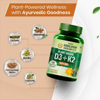 Himalayan Organics Vlado�s Plant Based 600iU Supplement Vitamin D3 + K2 | Grocsy