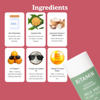Bitamin Wild Root Natural Deodorant Roll On | Grocsy