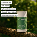 Bitamin Wild Root Natural Deodorant Roll On | Grocsy