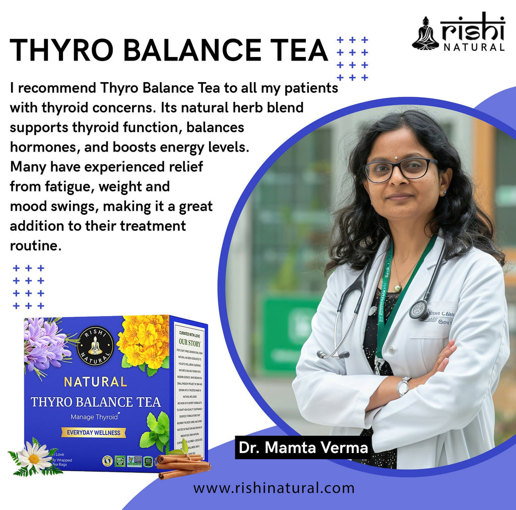 Rishi Natural Thyro Balance Tea | Grocsy