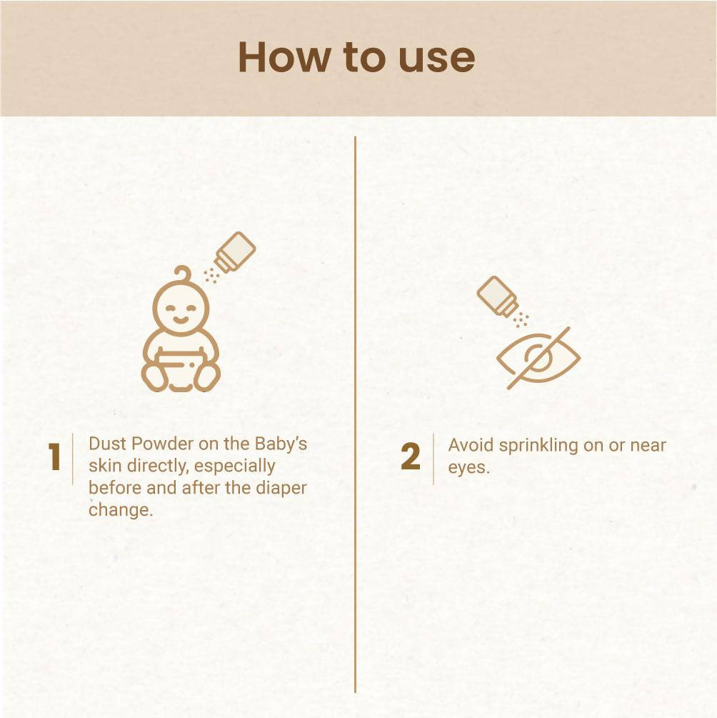 Mother Sparsh Plant Powered Dusting Powder For Babies | Grocsy