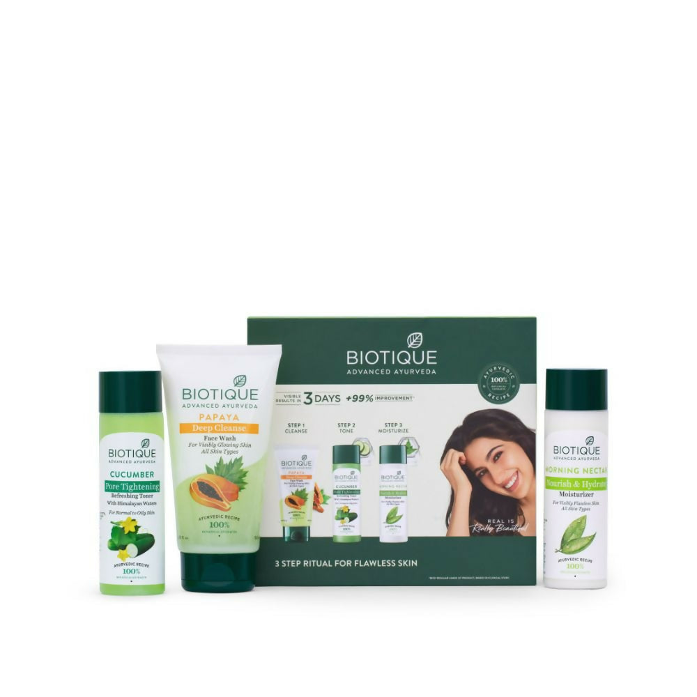 Biotique Daily Skin Care Essential Kit | Grocsy