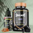 Divya Shree SJ Capsule & Musli X-Power Oil Combo | Grocsy