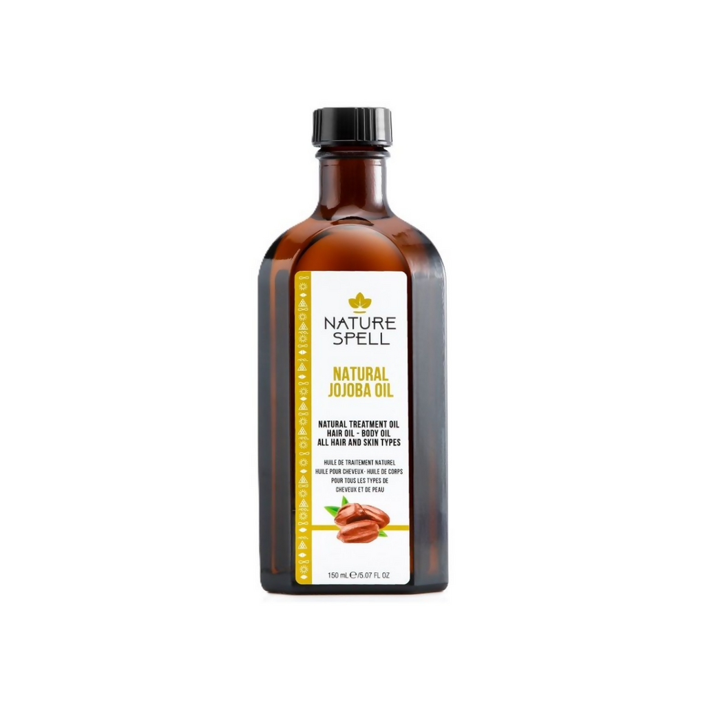 Nature Spell Jojoba Oil For Hair & Skin | Grocsy