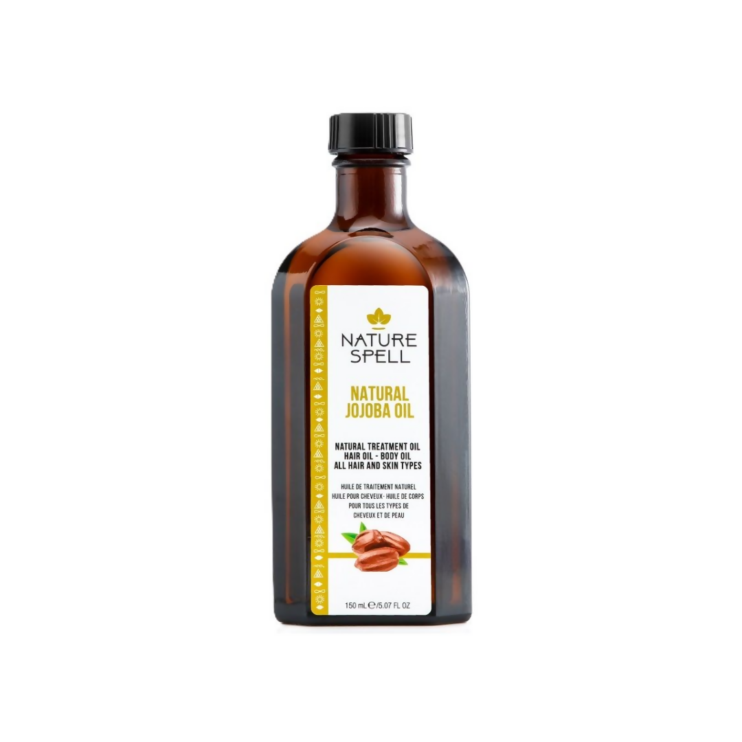 Nature Spell Jojoba Oil For Hair & Skin | Grocsy