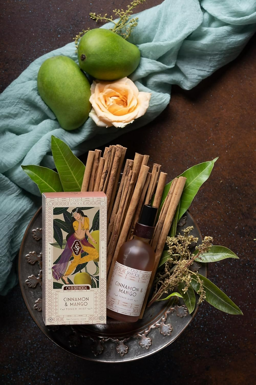 Old School Rituals Cinnamon & Mango Toner Mist | Grocsy
