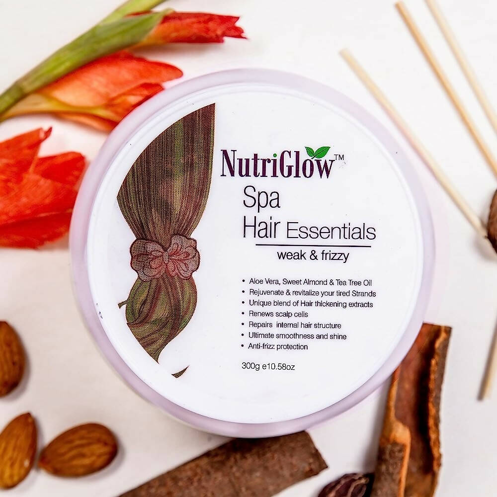 NutriGlow Hair Spa Cream With Volumizing & Shine Lock Formula for Weak & Frizzy Hair | Grocsy