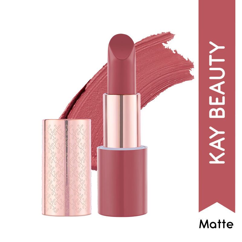 Kay Beauty By Katrina Kaif Matte Drama Long Stay Lipstick - FlashBack | Grocsy