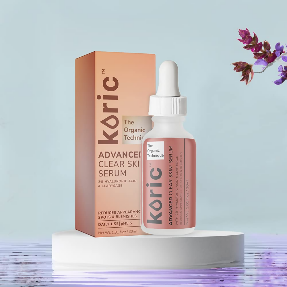 Koric Advanced Clear Skin + Serum Reduces Appearance of Spots & Blemishes | Grocsy