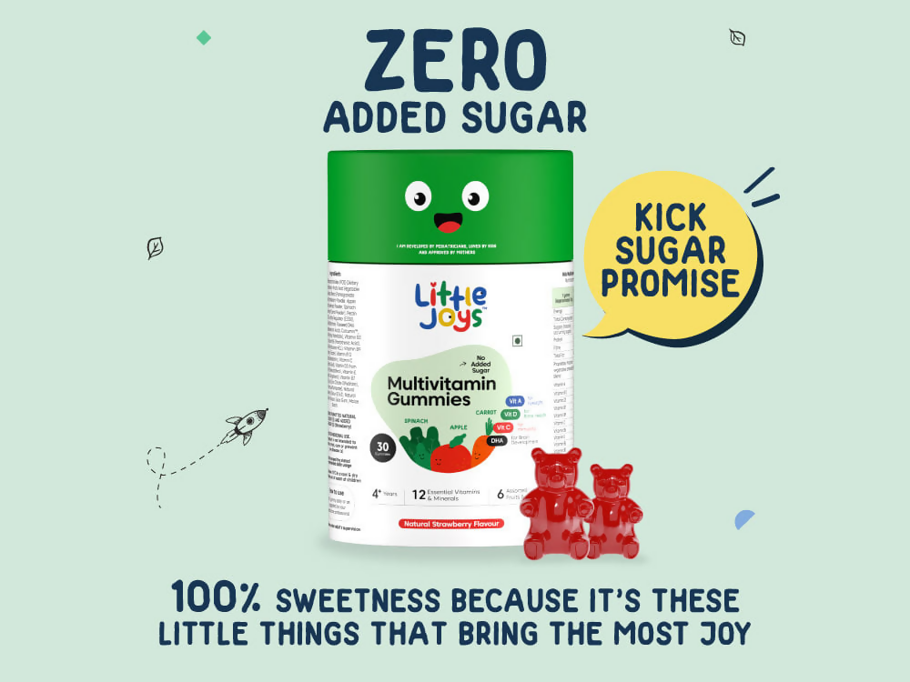 Little Joys Neem Bodywash & Multivitamin Gummies | Grocsy
