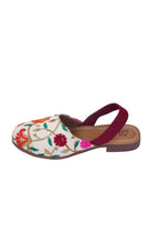 Tiny Bugs Girls Embroidered Strap Ethnic Jutis-Beige | Grocsy