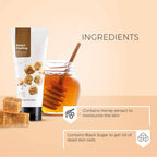The Face Shop Smart Peeling Honey Black Sugar Scrub - Korean Skincare | Grocsy
