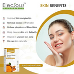 Elecious Kasturi Haldi Powder for Natural Finish face | Grocsy