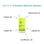 Glad I Met You Hair Growth Serum - Rosemary Castor & Sunflower Oils + 50 More Natural Oils | Grocsy
