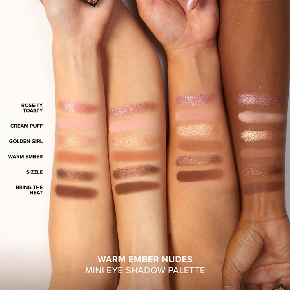 Too Faced Born This Way Nude Mini Eye Shadow Palette - Warm Ember Nudes | Grocsy