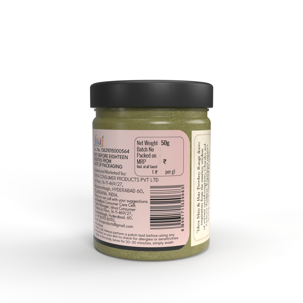 Ishva Mint powder For Hair | Grocsy