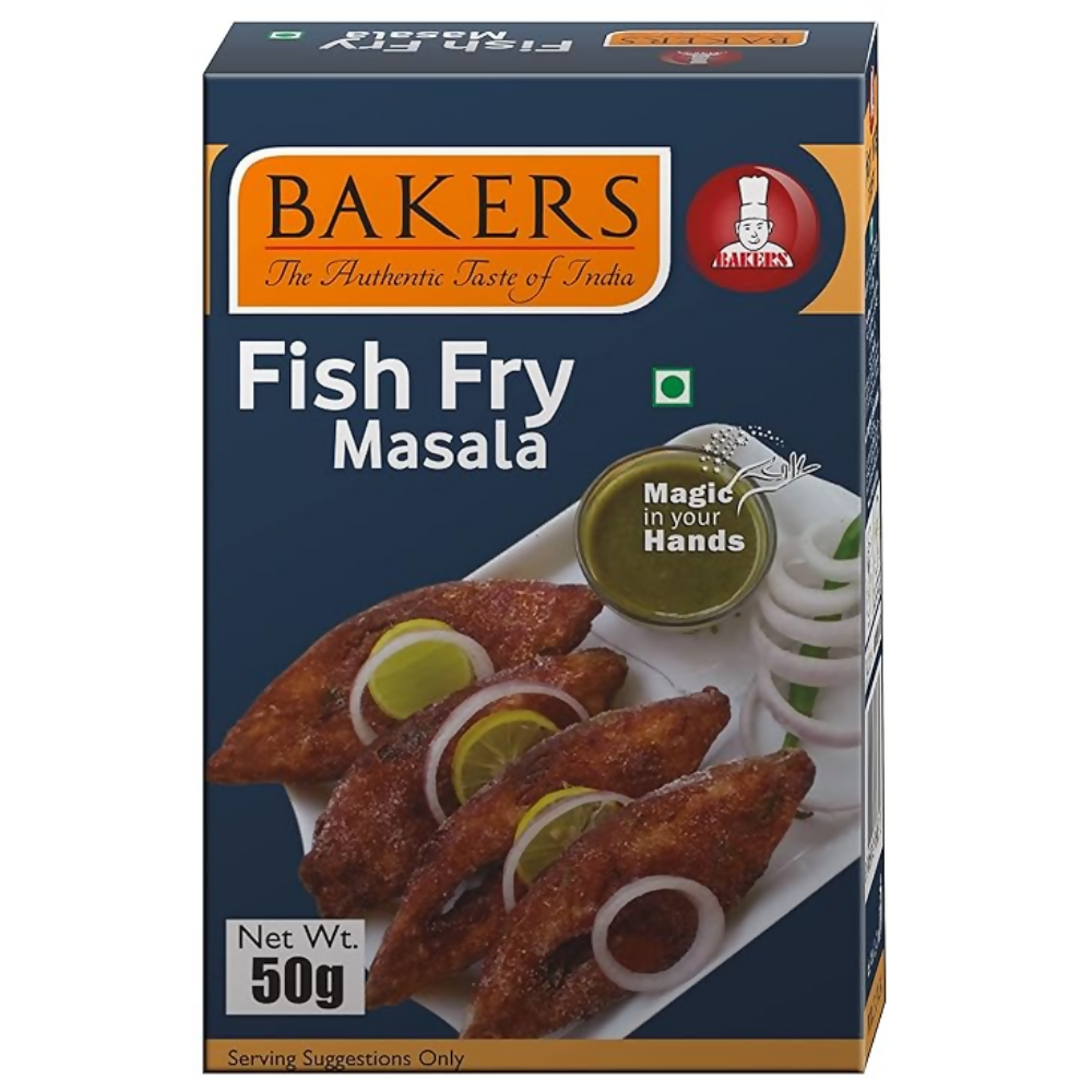 BAKERS Shahi Biriyani Masala , Chicken 65 , Fish Fry Masala , Meat Masala | Grocsy
