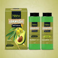 Nisha Herba Care Hair & Beard Colour Gel (Colorant + Developer), Original Black | Grocsy