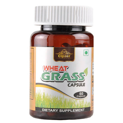 Cipzer Wheat Grass Capsules | Grocsy