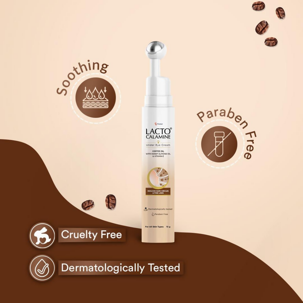 Lacto Calamine Under Eye Cream for Dark Circles, Puffiness | Grocsy