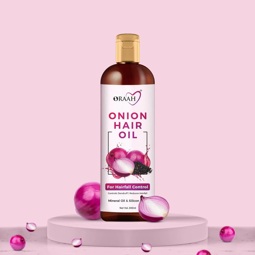 Oraah Onion Hair Oil | Grocsy