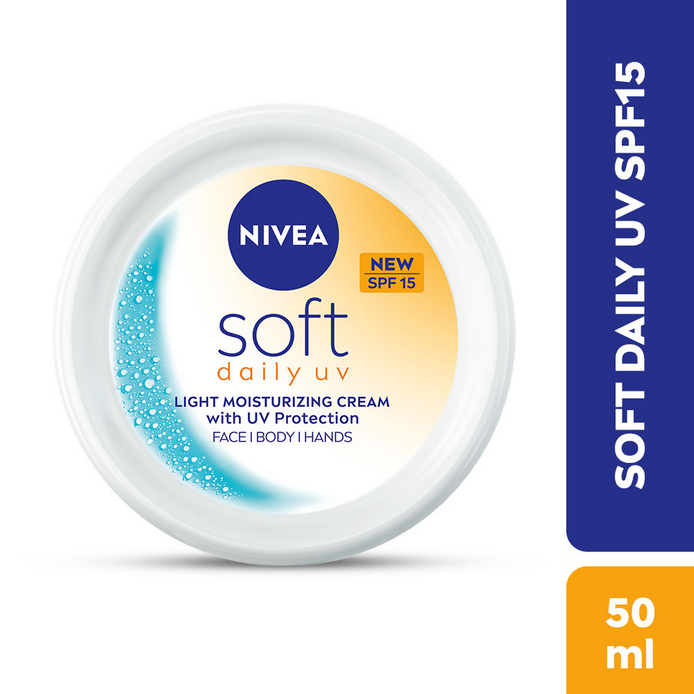 Nivea Soft Daily UV Light Moisturising Cream | Grocsy