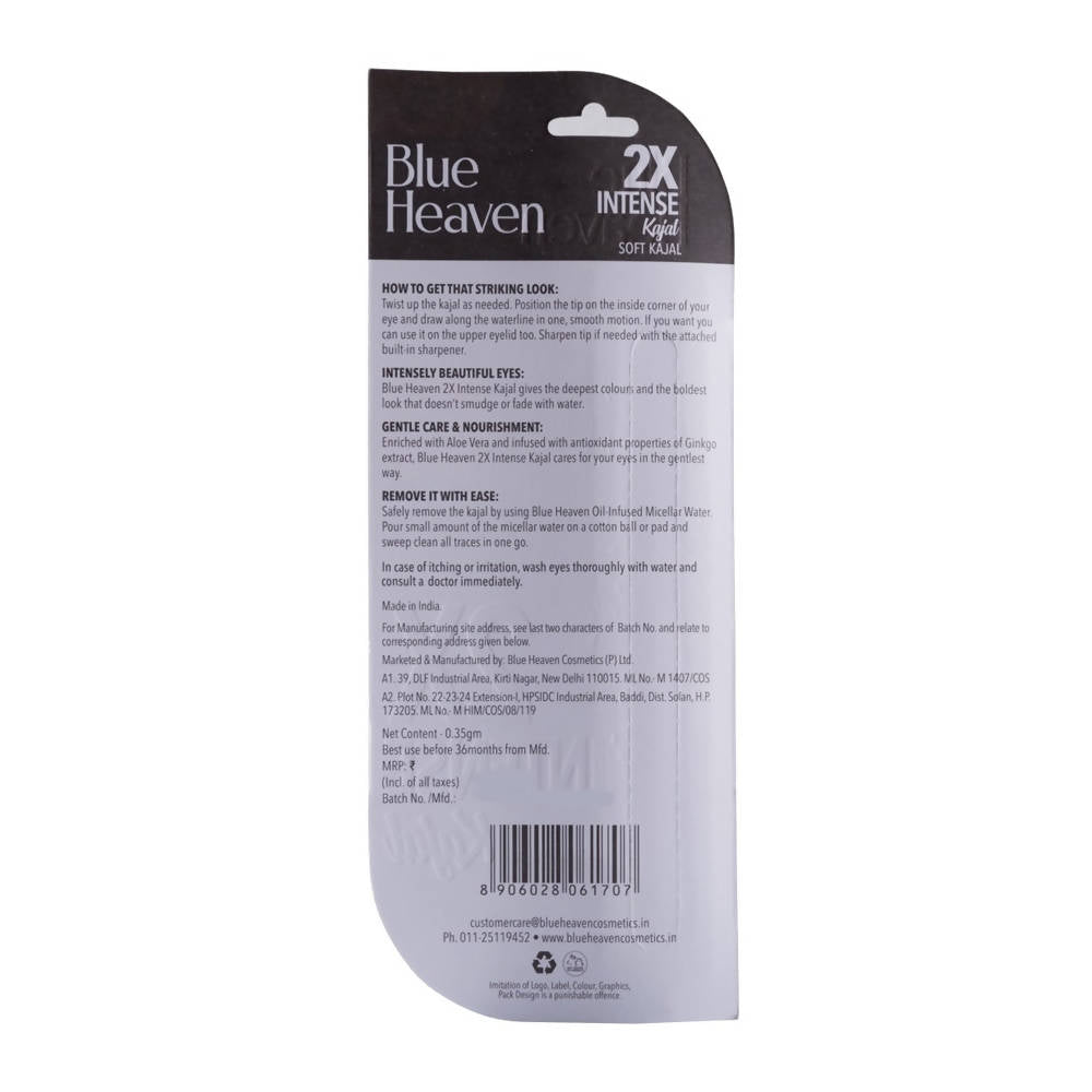 Blue Heaven 2X Intense Kajal Black | Grocsy