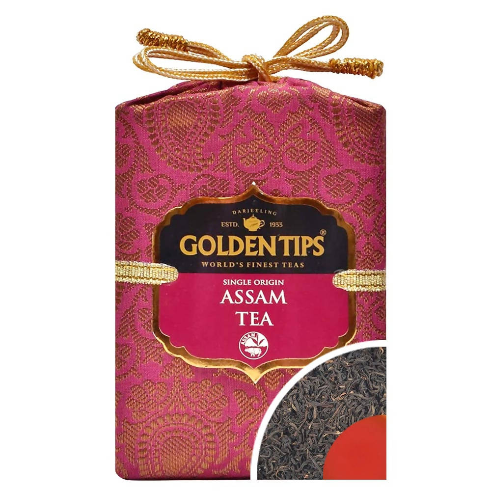 Golden Tips Single Origin Tea - Royal Brocade Cloth Bag | Grocsy