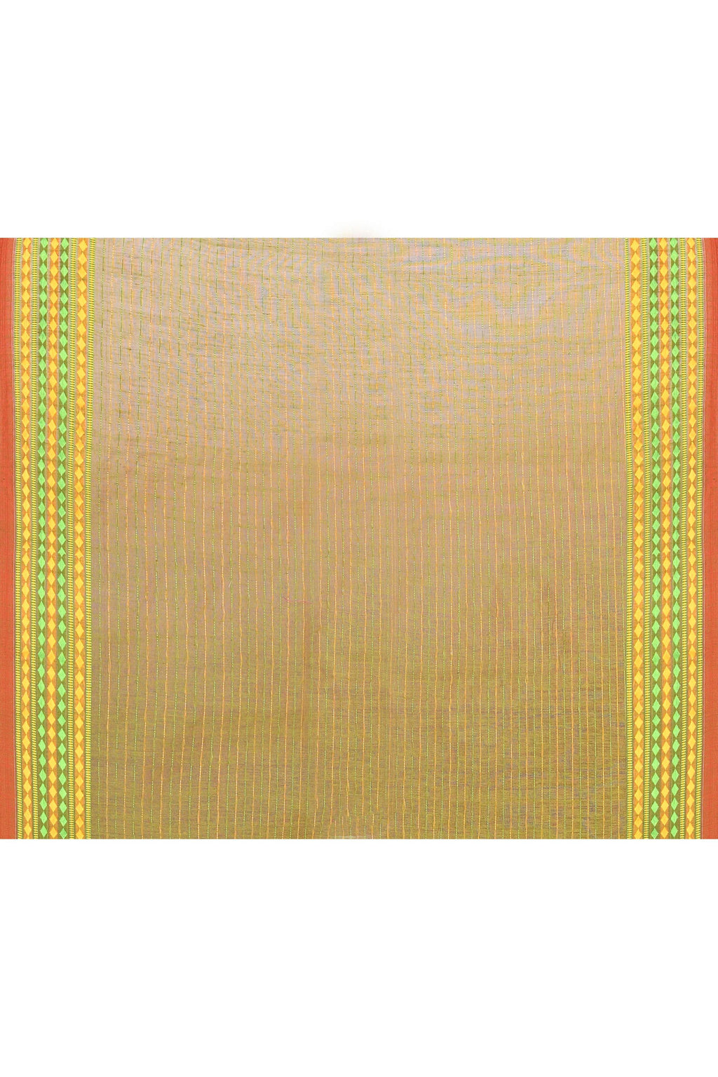 Piyari Fashion Women's Red Embellished Cotton Blend Jamdani Saree | Grocsy