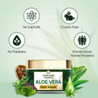 Himalayan Organics Aloe Vera Hair Mask | Grocsy